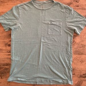 Jcrew Seafoam Pocket Tee Shirt